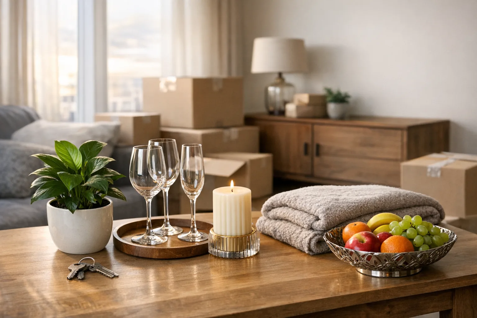 Prezent na parapetówkę - co przynieść, żeby nie dublować?